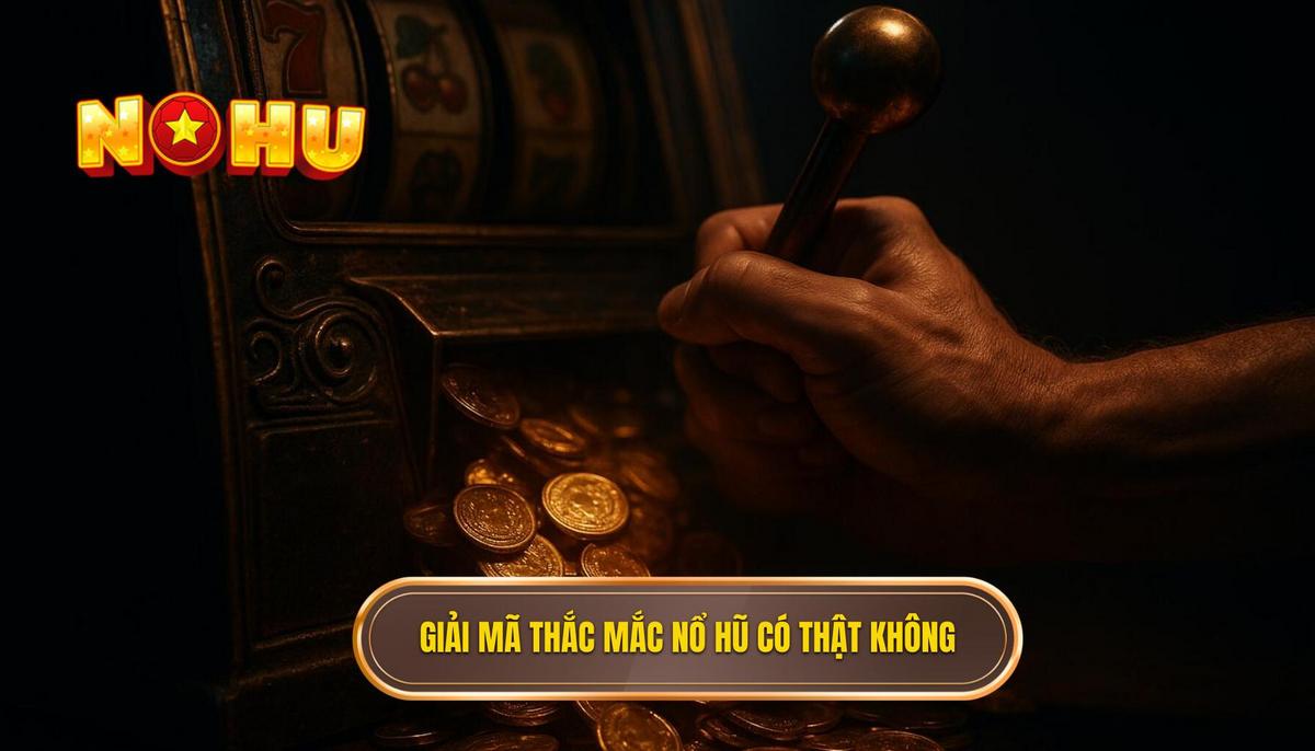 Giải mã thắc mắc nổ hũ có thật không dưới góc độ chuyên gia