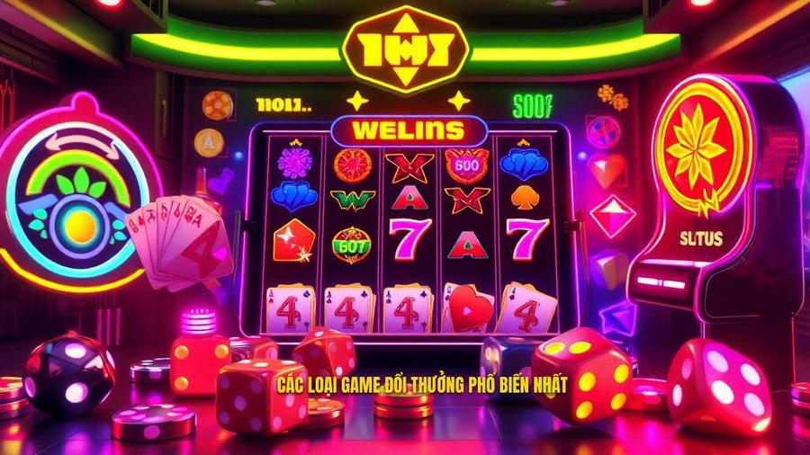 2. Các loại game đổi thưởng phổ biến nhất