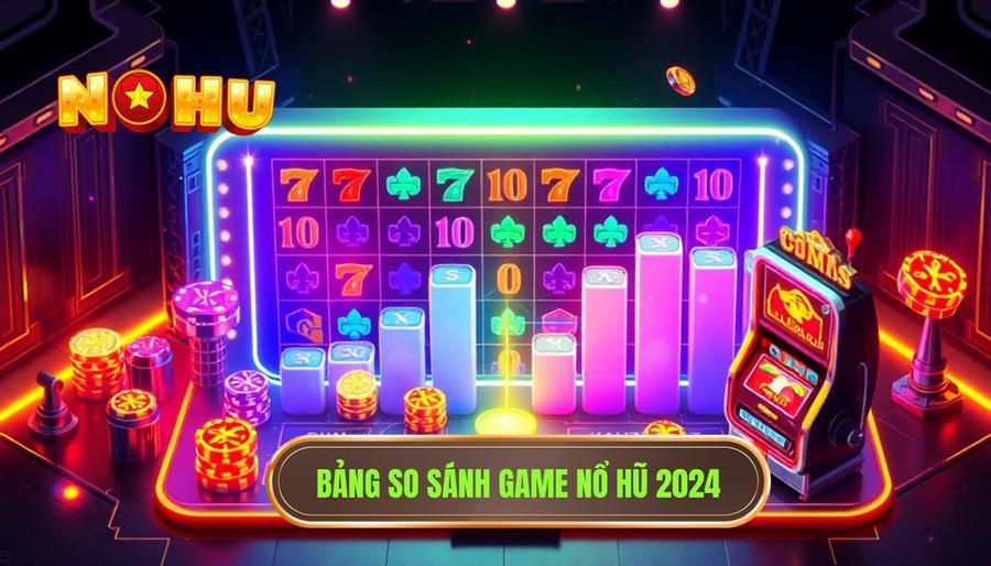 Bảng so sánh các dòng game nổ hũ phổ biến 2024
